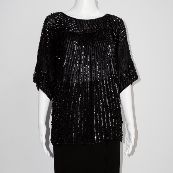 Vintage sequin blouse - Picture 4 of 6